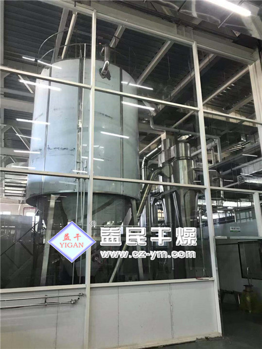 哈尔滨某生物工程公司订购的LPG-100型喷雾干燥机近日已完成调试安装